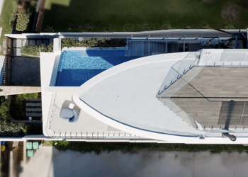 Land ahoy! 4-storey beachfront ‘boat home’ dazzles on market